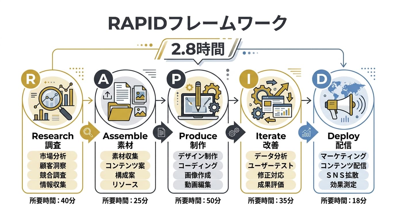 RAPIDフレームワークの5ステップ