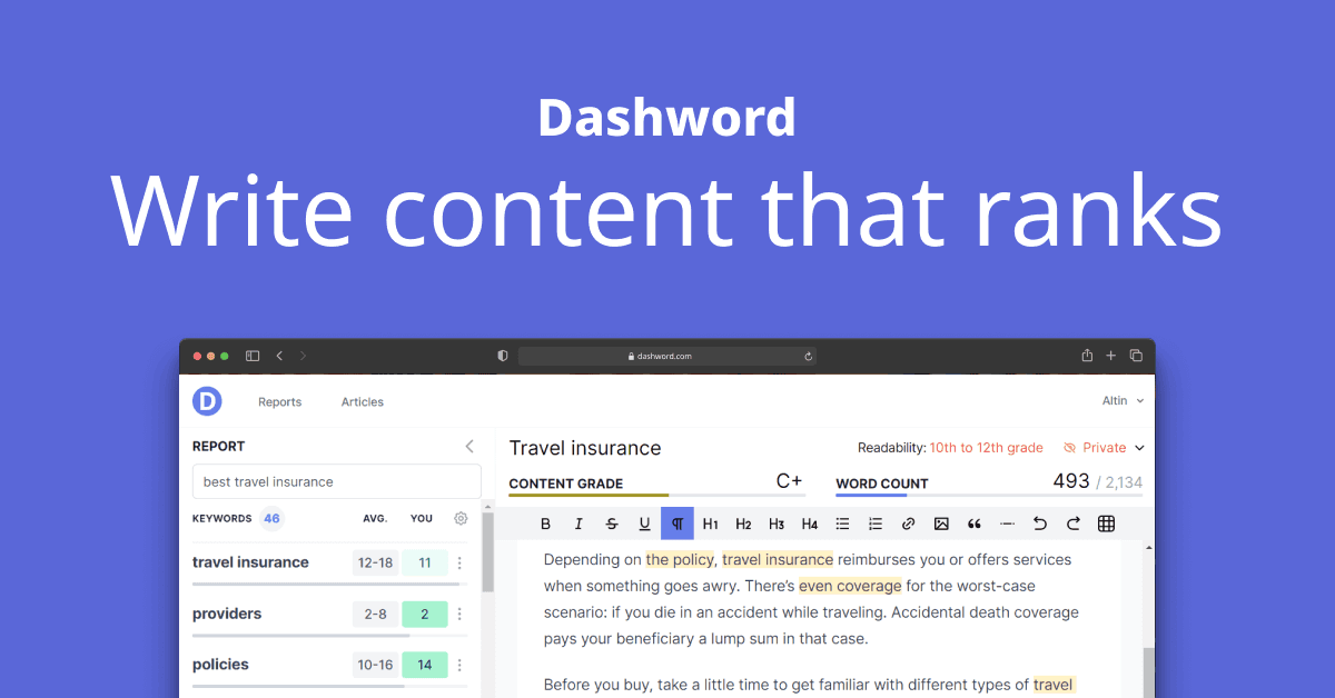 Dashword image