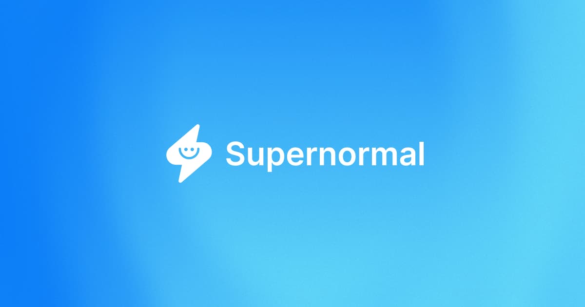 Supernormal image