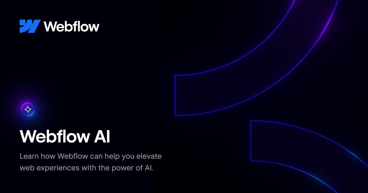 Webflow AI image